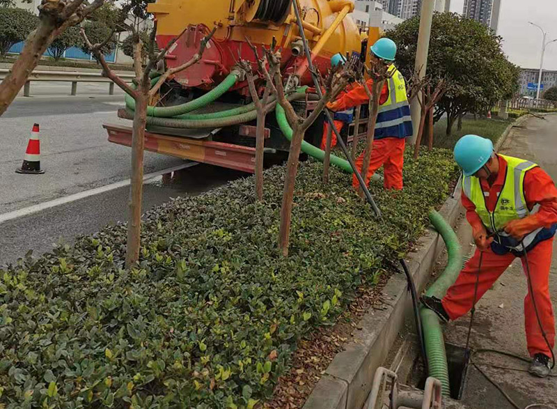海城市政管道清淤